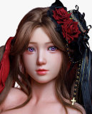 Strawberry Garden 159cm C-cup Mengyin Makeup ① Head Full Silicone Doll Cat Ear Cute Girl