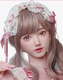 Strawberry Garden 159cm C-cup Mengyin Makeup ① Head Full Silicone Doll Cat Ear Cute Girl