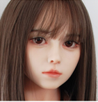 MLW doll Full Silicone Loli Love doll 145cm B-cup #38 Yume head ROS Face Makeup Selectable