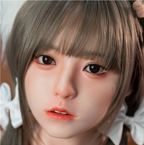 MLW doll Loli Sex Doll 148cm/4ft8 B-cup #24 Rena Soft Silicone material head with movable jaw and realistic oral structure