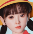 MLW Loli type love doll 100cm/3ft3 bust flat Nonoka head TPE material body Head material selectable Makeup selectable in White Sequin Puffy Dress