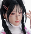 MLW doll Full Silicone Loli Love doll 145cm B-cup #38 Yume head ROS Face Makeup Selectable