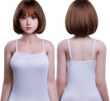Strawberry Garden 159cm C-cup Mengnai Makeup ② Head Full Silicone Doll Pink Bunny