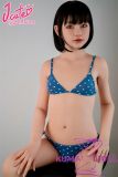 J-cute Doll 144cm A-cup AGD38 Head AIO Full Silicone Love Doll in Blue Bikini