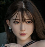 FANREAL 158 cm/5ft2 B-Cup Nora Head Full Size Lifelike Silicone Sex Doll Champagne Swimsuit