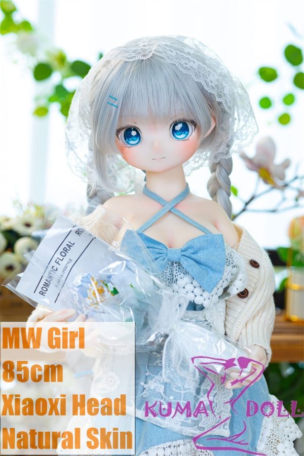 MW Girl Anime Sex Doll 85cm Xiaoxi Head in Blue Dress