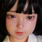 MLW Doll Full Silicone Sex Doll 108cm AA-cup Koko Head in Kuromi Dress Anime Style