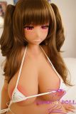 sitting pose anime doll bikini style