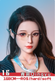 Doll Senior 165cm F-Cup Virgo Head Full Silicone Sex Doll Zodiac Series Fantasy Goddess Doll