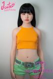 J-cute Doll 144cm A-cup AGD38 Head AIO Full Silicone Love Doll in Orange Top