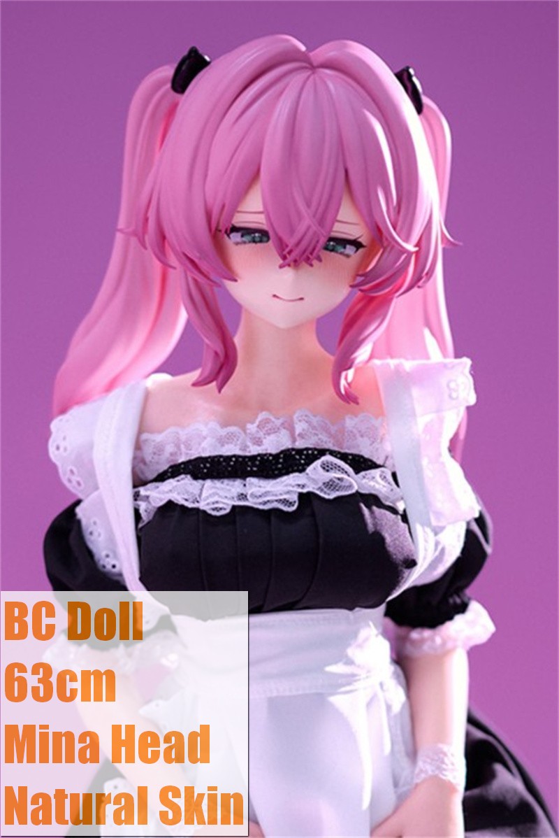 BC Doll 63cm F06 Mina Head PU Head + Silicone Body Anime Maid Doll Easy to Use Easy to Hide