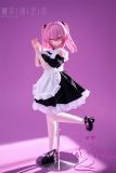 Small silicone doll standing pose