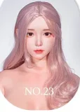 SHEDOLL 163cm/5ft3 H-cup Chixia Head love doll body material customizable in Blonde Hair
