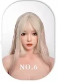 SHEDOLL 163cm/5ft3 H-cup Chixia Head love doll body material customizable in Blonde Hair
