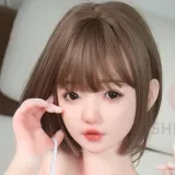 SHEDOLL 163cm/5ft3 H-cup Chixia Head love doll body material customizable in Blonde Hair