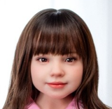 J-cute Doll 133cm AA-cup AGD07  Head Sex Doll Full Silicone Material in Japanese Style