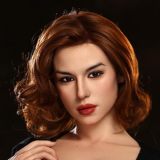 MMXDOLL 164cm D-cup Mengbei Head Full Silicone Sex Doll Black Tight Dress