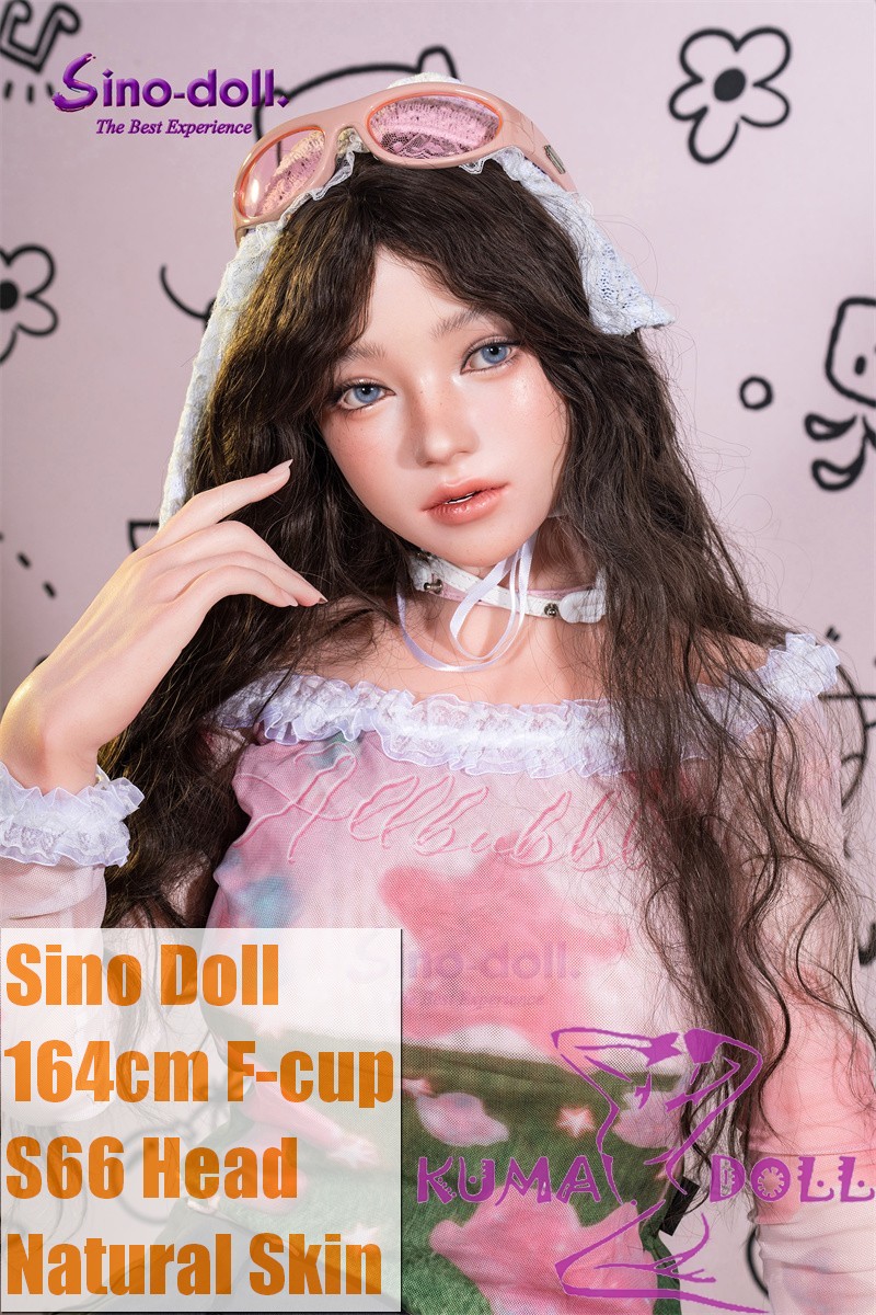 Sino Doll Soft-Max 164cm F-cup Silicone Sex Doll with S66 Head Seamless Off-shoulder Pink Top