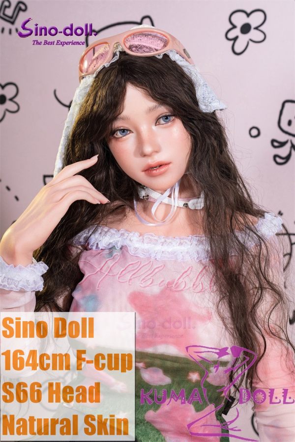 Sino Doll Soft-Max 164cm F-cup Silicone Sex Doll with S66 Head Seamless Off-shoulder Pink Top