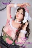 Sino Doll Soft-Max 164cm F-cup Silicone Sex Doll with S66 Head Seamless Off-shoulder Pink Top
