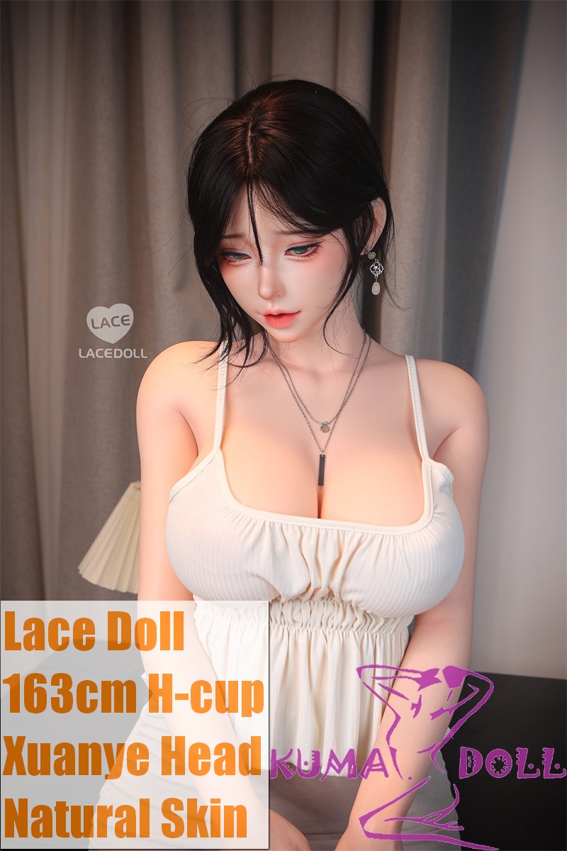 LACE DOLL 163cm H-cup 玄叶(Xuanye) Head Sex Doll Body Material Customizable Elegant Long Dress