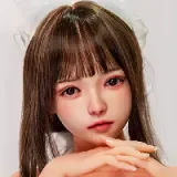 SHEDOLL 176cm K-cup Qingning Head Silicone Head Body Material Customizable Black Lace Outfit