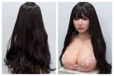 Sino Doll Soft-Max 148cm J-cup Silicone Sex Doll with Head S65 Racing girl Blue Hair