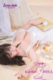 Sino Doll Soft-Max 82cm Torso Silicone Sex Doll with Head S63 Seamless in White Dress