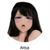 Irokebijin S-TPE Sex Doll 120cm K-cup Hina Head Pochari Curvy Body in White Knit Sweater and Pink Panties