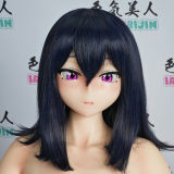 Irokebijin S-TPE Sex Doll 120cm K-cup Hina Head Pochari Curvy Body in White Knit Sweater and Pink Panties