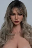 TOP-CYDOLL 168cm F-Cup Liang Head Full Silicone Doll in White Shirt