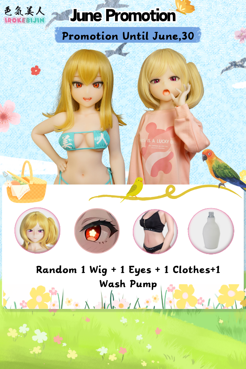【Irokebijin Promotion Until June 30, 2026】 Irokebijin S-TPE Flat Chest Sex Doll June Promotion Page