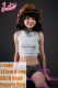 J-cute doll 137cm A-cup GB28 head sex doll full silicone material in Cowboy Outfit
