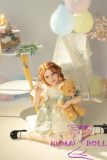 AXB Doll 122cm AA-cup AGB28 Head  Full Silicone Doll Realistic Lifelike Sex Doll Princess Dress