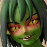 Climax Doll CLM 120cm Barza Head I-cup Goblin Green Skin Ultra Lightweight Anime Doll Full Silicone Sex Doll