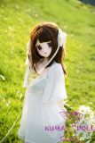 Xiatao anime doll white dress standing