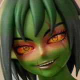 Climax Doll CLM 120cm Barza Head I-cup Goblin Green Skin Ultra Lightweight Anime Doll Full Silicone Sex Doll