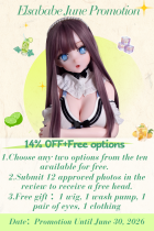 【Elsa Babe Promotion Until June 30】Elsa Babe Full Silicone Doll 157cm/160cm/165cm June Promtion Page