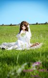 XYGO 141cm C-cup Xiatao Silicone Head + TPE Body Anime Doll in White Dress