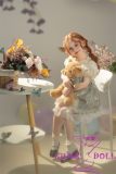 AXB Doll 122cm AA-cup AGB28 Head  Full Silicone Doll Realistic Lifelike Sex Doll Princess Dress
