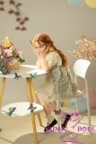 AXB Doll 122cm AA-cup AGB28 Head  Full Silicone Doll Realistic Lifelike Sex Doll Princess Dress