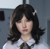 [Limited to First 200 Sets 20% OFF] AJLDOLL 155cm F-cup Jiami Head Full Silicone Sex Doll Super Weight Reduction Body in in White Dress