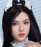 [Limited to First 200 Sets 20% OFF] AJLDOLL 155cm F-cup Jiami Head Full Silicone Sex Doll Super Weight Reduction Body in in White Dress