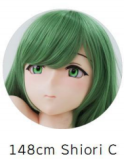 Irokebijin S-TPE Sex Doll 150cm E-cup Sora Head Big Breasts in Green Bikini