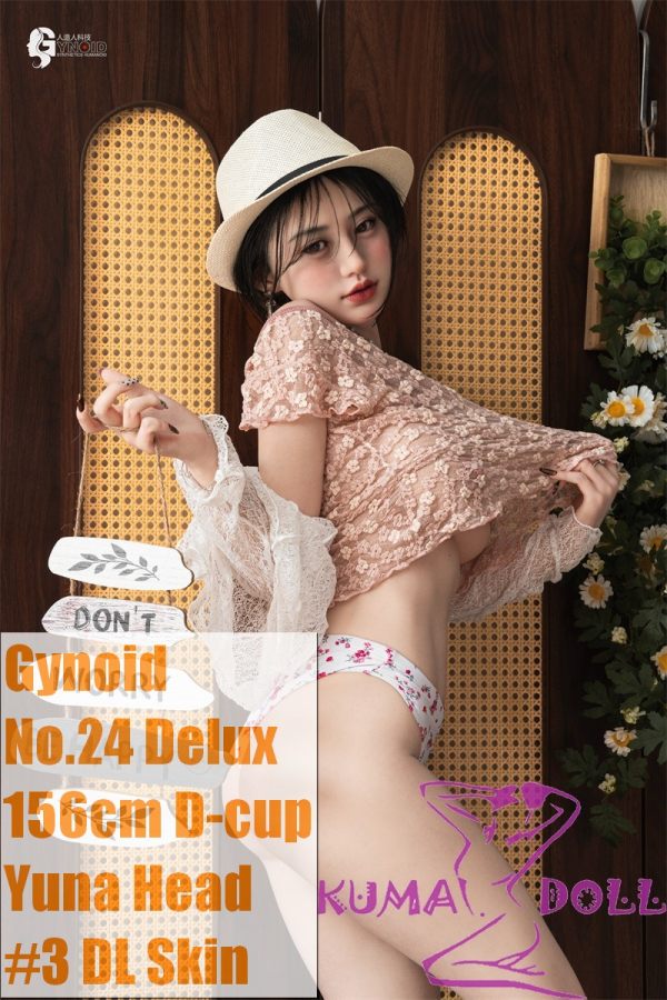 Gynoid No.24R 156cm D-Cup Silicone Sex Doll Yuna Head Deluxe/Basic in Pink Floral Outfit