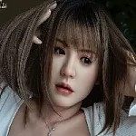 Gynoid  No.20R 163cm E-Cup Silicone Sex Doll Ruoyi Head Deluxe/Basic in Navy Shirt