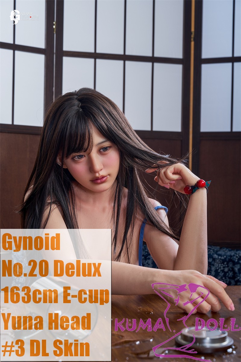 Gynoid  No.20R 163cm E-Cup Silicone Sex Doll Yuna Head Deluxe/Basic in White Shirt