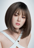 Gynoid  No.20R 163cm E-Cup Silicone Sex Doll Ruoyi Head Deluxe/Basic in Black Dress