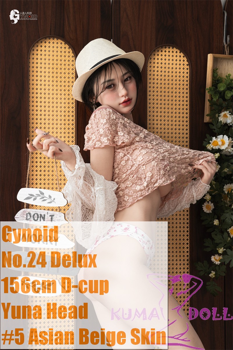 Gynoid No.24R 156cm D-Cup Silicone Sex Doll Yuna Head Deluxe/Basic in Pink Floral Outfit