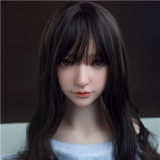 Firefly Diary 164cm I-cup Mary Head Full Silicone Sex Doll With Body Make-up in White Gown Red Carpet Pose